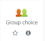 Group Choice Activity
