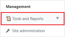Tools and reports