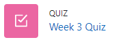 Week 3 Quiz icon