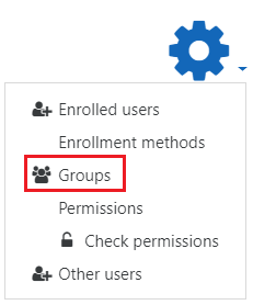 Select groups